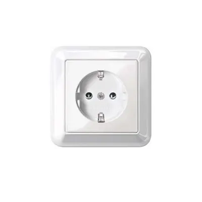 Merten SCHUKO vtičnica pws/gl s polnim pokrovom MEG2301-1219