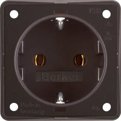 Berker Schuko vtičnica br z vtičnimi sponkami 947782501