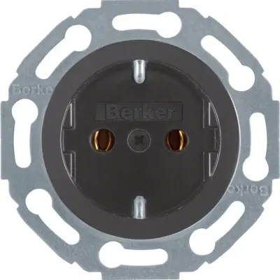 Berker vtičnica bw/gl 1 vtič 474521