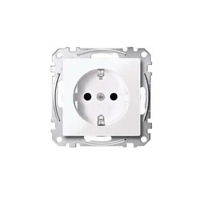 Merten SCHUKO vtičnica aws/gl z vtično sponko MEG2300-0325