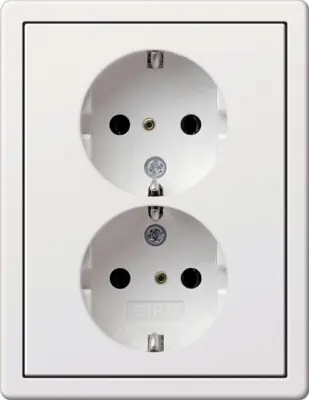 Gira Schuko vtičnica 2gang rws-gl 0780112