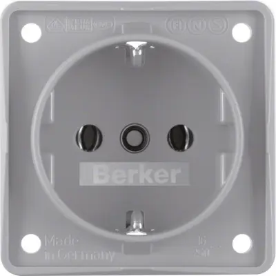 Berker Schuko vtičnica gr w.screw terminals 941852506