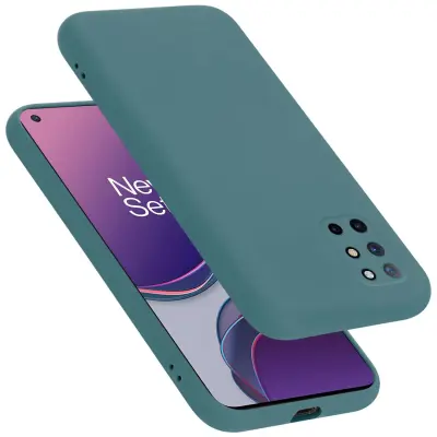 Ohišje je združljivo z OnePlus 8T in tekoča zelena - Zaščitni ovitek iz prožnega silikona TPU