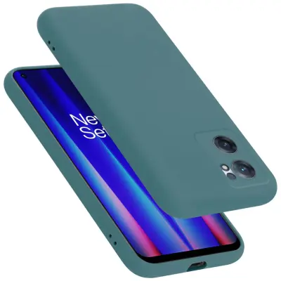 Ohišje je združljivo z OnePlus Nord CE 2 5G in tekoča zelena - Zaščitni ovitek iz prožnega silikona TPU