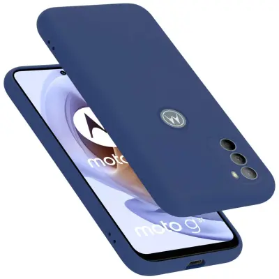 Ohišje je združljivo z Motorola MOTO G31 / G41 in tekoča modra - Zaščitni ovitek iz prožnega silikona TPU