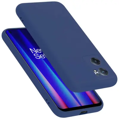 Ohišje je združljivo z OnePlus Nord CE 2 5G in tekoča modra - Zaščitni ovitek iz prožnega silikona TPU