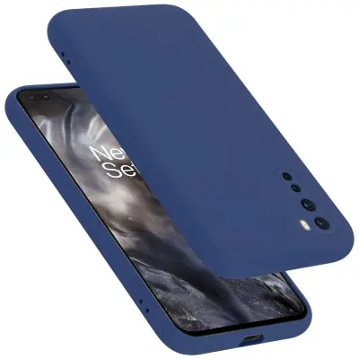 Ohišje je združljivo z OnePlus Nord in tekoča modra - Zaščitni ovitek iz prožnega silikona TPU