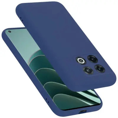 Ohišje je združljivo z OnePlus 10 PRO 5G in tekoča modra - Zaščitni ovitek iz prožnega silikona TPU