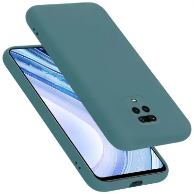Ohišje je združljivo z Xiaomi RedMi NOTE 9 PRO / NOTE 9S in tekoča zelena - Zaščitni ovitek iz prožnega silikona TPU
