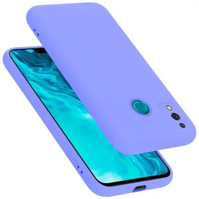Ohišje je združljivo z Honor 9X LITE in tekoča svetlo vijolična - Zaščitni ovitek iz prožnega silikona TPU