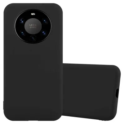 Ohišje je združljivo z Huawei MATE 40 PRO in sadje černe barve - Zaščitni ovitek iz prožnega silikona TPU