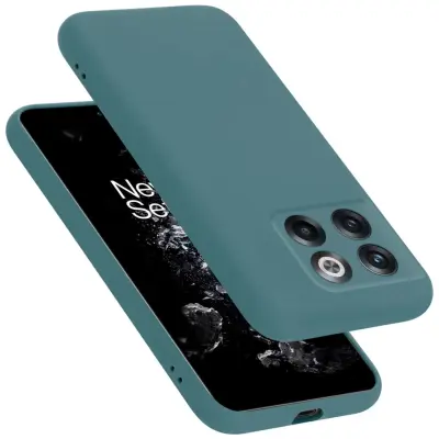 Ohišje je združljivo z OnePlus 10T / ACE PRO in tekoča zelena - Zaščitni ovitek iz prožnega silikona TPU