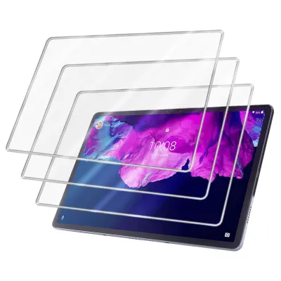 3x Oklepna folija, združljiv z Lenovo Tab P11 PRO (11.5 Zoll) in visoka prosojnost - 3-pack Kaljeno steklo za zaščito zaslona s trdoto 9H in združljiv