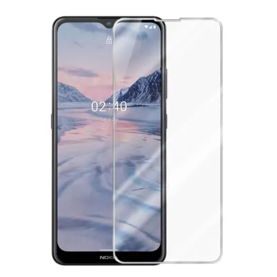 CADORABO Nokia - Zaščitna folija v visoka prosojnost - Kaljeno steklo za zaščito zaslona s trdoto 9H in združljivostjo s 3D dotikom