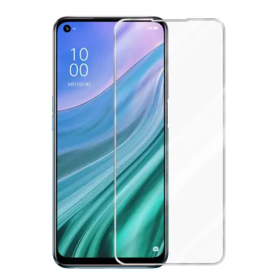 Oklepna folija, združljiva z Oppo - Zaščitna folija v visoka prosojnost - Kaljeno steklo za zaščito zaslona s trdoto 9H in združljivostjo s 3D dotikom
