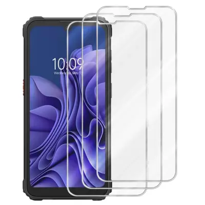 3x CADORABO Blackview - Zaščitna folija v visoka prosojnost - 3-pack Kaljeno zaščitno steklo za zaslone s trdoto 9H in združljivostjo s 3D dotikom