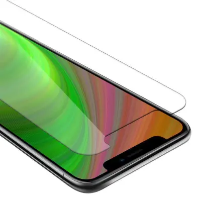 CADORABO Apple - Zaščitna folija v visoka prosojnost - Kaljeno steklo za zaščito zaslona s trdoto 9H in združljivostjo s 3D dotikom