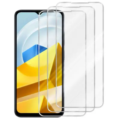 3x CADORABO Xiaomi - Zaščitna folija v visoka prosojnost - 3-pack Kaljeno zaščitno steklo za zaslone s trdoto 9H in združljivostjo s 3D dotikom