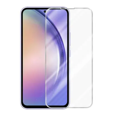 CADORABO Samsung - Zaščitna folija v visoka prosojnost - Kaljeno steklo za zaščito zaslona s trdoto 9H in združljivostjo s 3D dotikom