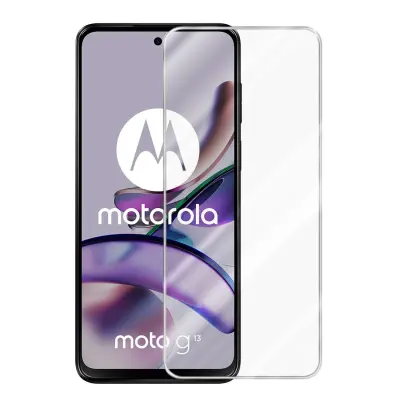 CADORABO Motorola - Zaščitna folija v visoka prosojnost - Kaljeno steklo za zaščito zaslona s trdoto 9H in združljivostjo s 3D dotikom