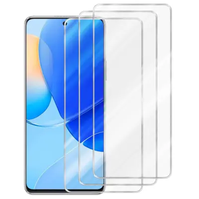 3x CADORABO Huawei - Zaščitna folija v visoka prosojnost - 3-pack Kaljeno zaščitno steklo za zaslone s trdoto 9H in združljivostjo s 3D dotikom