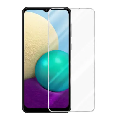 CADORABO Samsung - Zaščitna folija v visoka prosojnost - Kaljeno steklo za zaščito zaslona s trdoto 9H in združljivostjo s 3D dotikom
