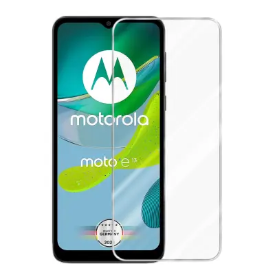 CADORABO Motorola - Zaščitna folija v visoka prosojnost - Kaljeno steklo za zaščito zaslona s trdoto 9H in združljivostjo s 3D dotikom