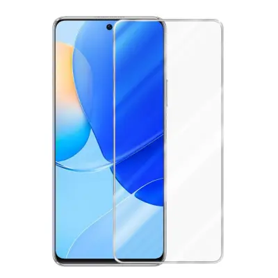 CADORABO Huawei - Zaščitna folija v visoka prosojnost - Kaljeno steklo za zaščito zaslona s trdoto 9H in združljivostjo s 3D dotikom