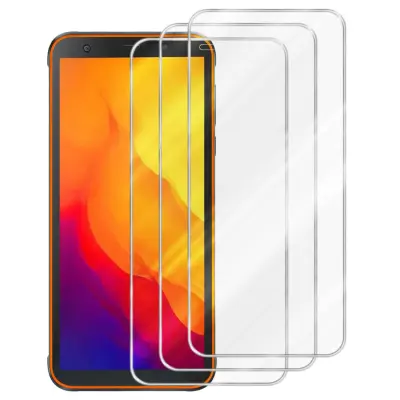 3x CADORABO Blackview - Zaščitna folija v visoka prosojnost - 3-pack Kaljeno zaščitno steklo za zaslone s trdoto 9H in združljivostjo s 3D dotikom