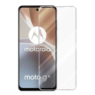 CADORABO Motorola - Zaščitna folija v visoka prosojnost - Kaljeno steklo za zaščito zaslona s trdoto 9H in združljivostjo s 3D dotikom