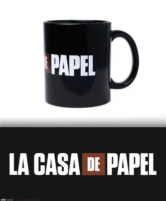 LA CASA DE PAPEL Logotip skodelica