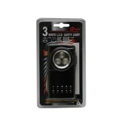 Kovinska baterijska LED svetilka 3 LED diode 3xAAA