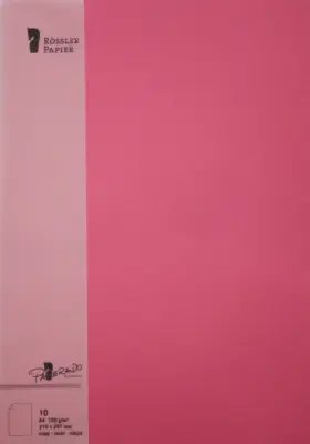 A4 BARVNI PAPIR FOLIO 10 ENOT FUCHSIA