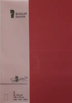 A6 PAPIRNA KARTICA 5 ENOT