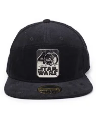 Bioworld - bejzbolska kapa z difuzno kasko Star Wars, črna, ena velikost