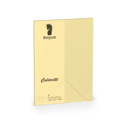 KUVERTA C6 MINISTAR COLORETTI 5 ENOT PEŠČENO RJAVA