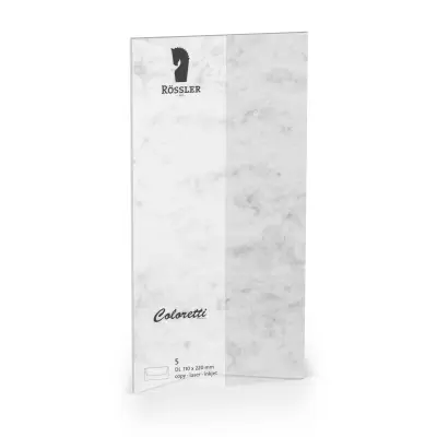 KUVERTA DL AMERICANO COLORETTI 5 ENOT SIVI MARMOR