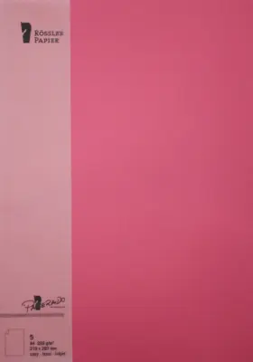 A4 PAPIRNA KARTICA 5 ENOT FUCHSIA