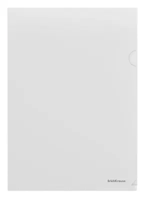 ErichKrause L-mapa A4, prozorna, gladka 12 kos