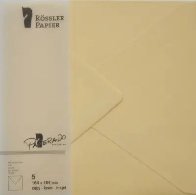 KVADRATNA PAPIRNA KUVERTA 5 ENOT MELONA