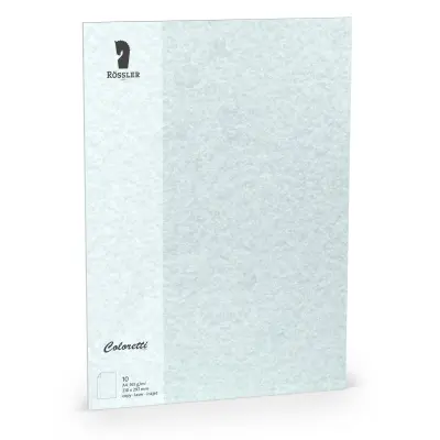 A4 COLORETTI KARTICA 10 ENOT MODRI PERGAMENT