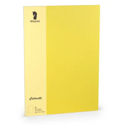 A4 COLORETTI KARTICA 10 ENOT RUMENA