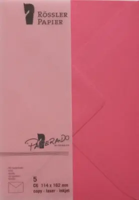 KUVERTA 5 ENOT FUCSIA
