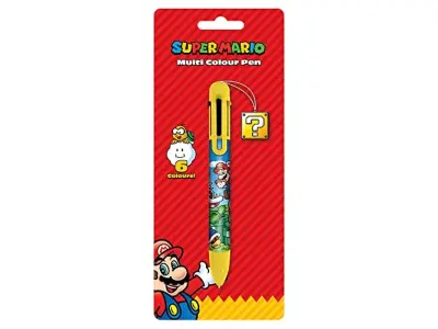 Igrače in igralci Super Mario | Barvni blok | 6 v 1 | Pero | Uradno licencirano