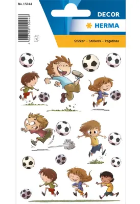 DEKOR NALEPKE SOCCER FRIENDS