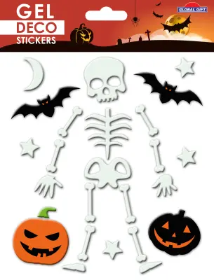 GEL DECO HALLOWEEN NALEPKE OKOSTJNJAKA
