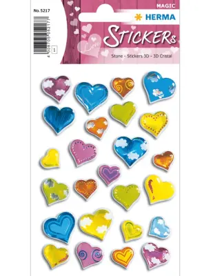 3D NALEPKE MAGIC HEARTS