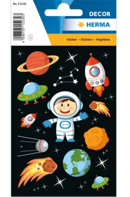 NALEPKE DECOR THE LITTLE ASTRONAVT