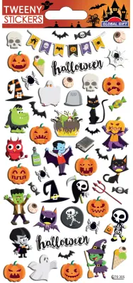 TWEENY FOAMY HALLOWEEN NALEPKE IZ VEČ ELEMENTOV