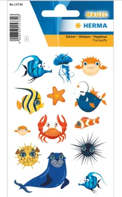 MAGIC CHEKY SEA CREATURES TRANSPUFFY NALEPKE